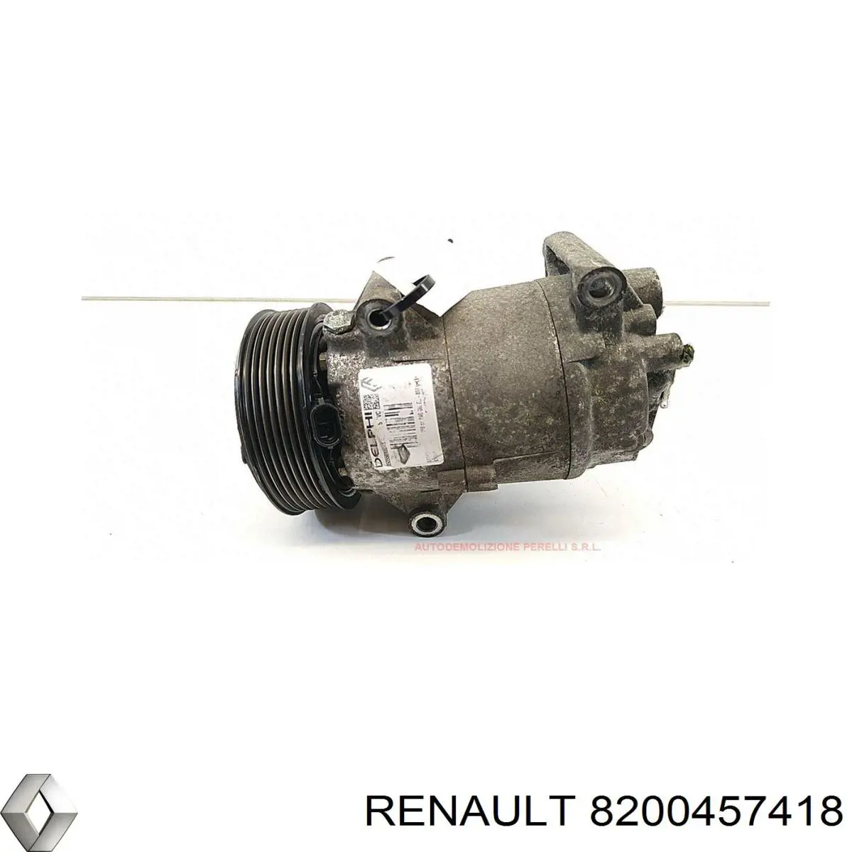 8200457418 Renault (RVI) compresor de aire acondicionado