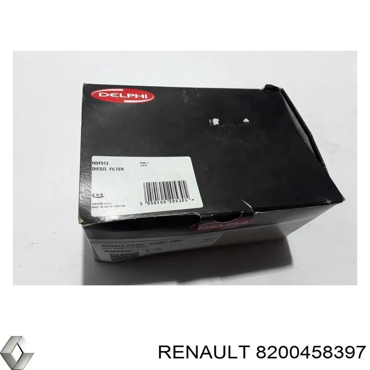 8200458397 Renault (RVI) filtro de combustible