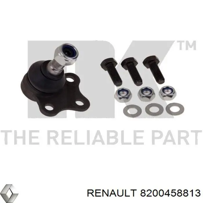 8200458813 Renault (RVI) barra oscilante, suspensión de ruedas delantera, inferior izquierda