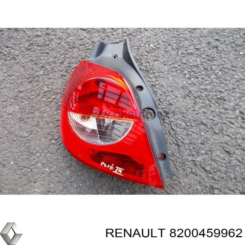8200459962 Renault (RVI) piloto posterior izquierdo