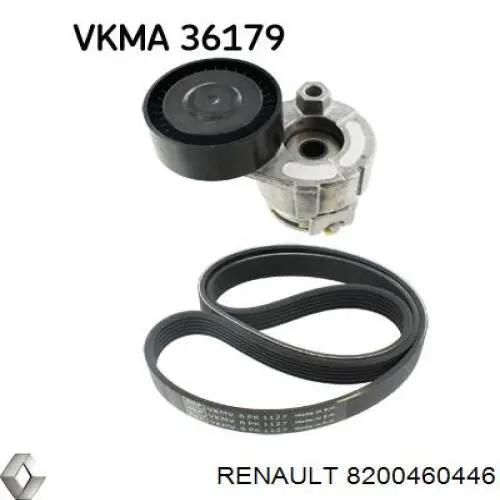 Comprar 8200460446 Renault (RVI) Tensor de la correa trapecial