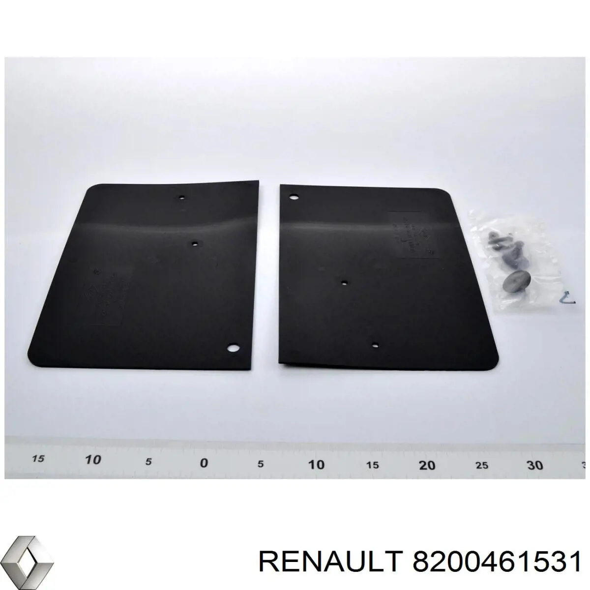 Juego de faldillas guardabarro delanteros para Renault Trafic (EG)