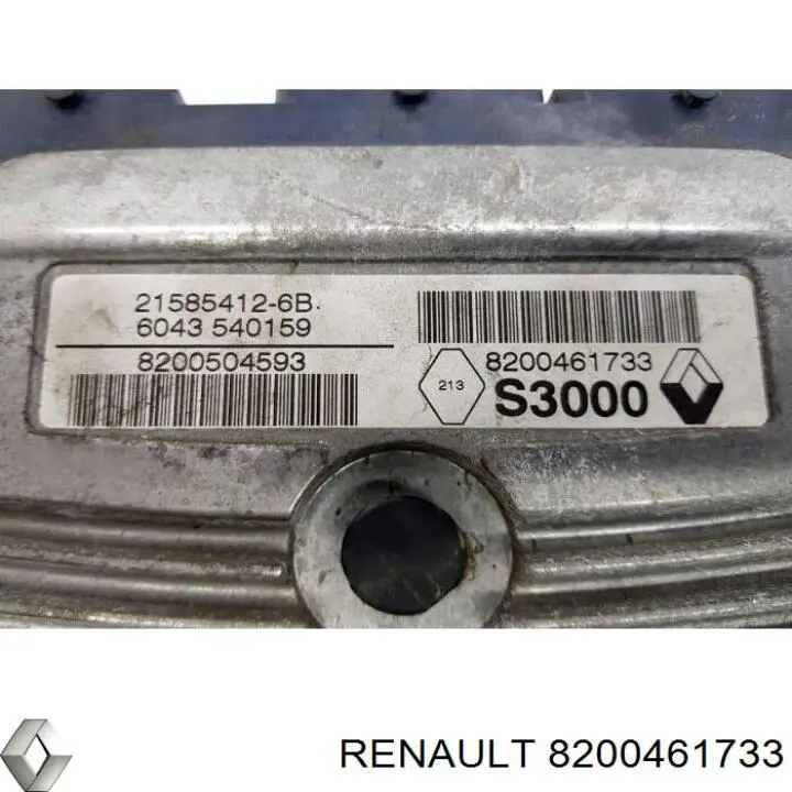Unidad de control del motor  Renault (RVI) 8200461733 precio, desde 81,31 EUR