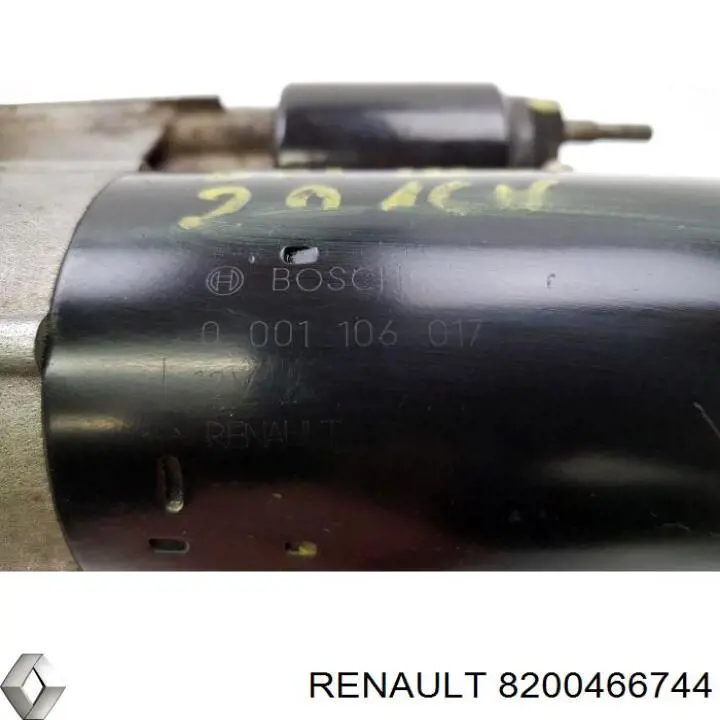 Comprar 8200466744 Renault (RVI) Motores de arranque