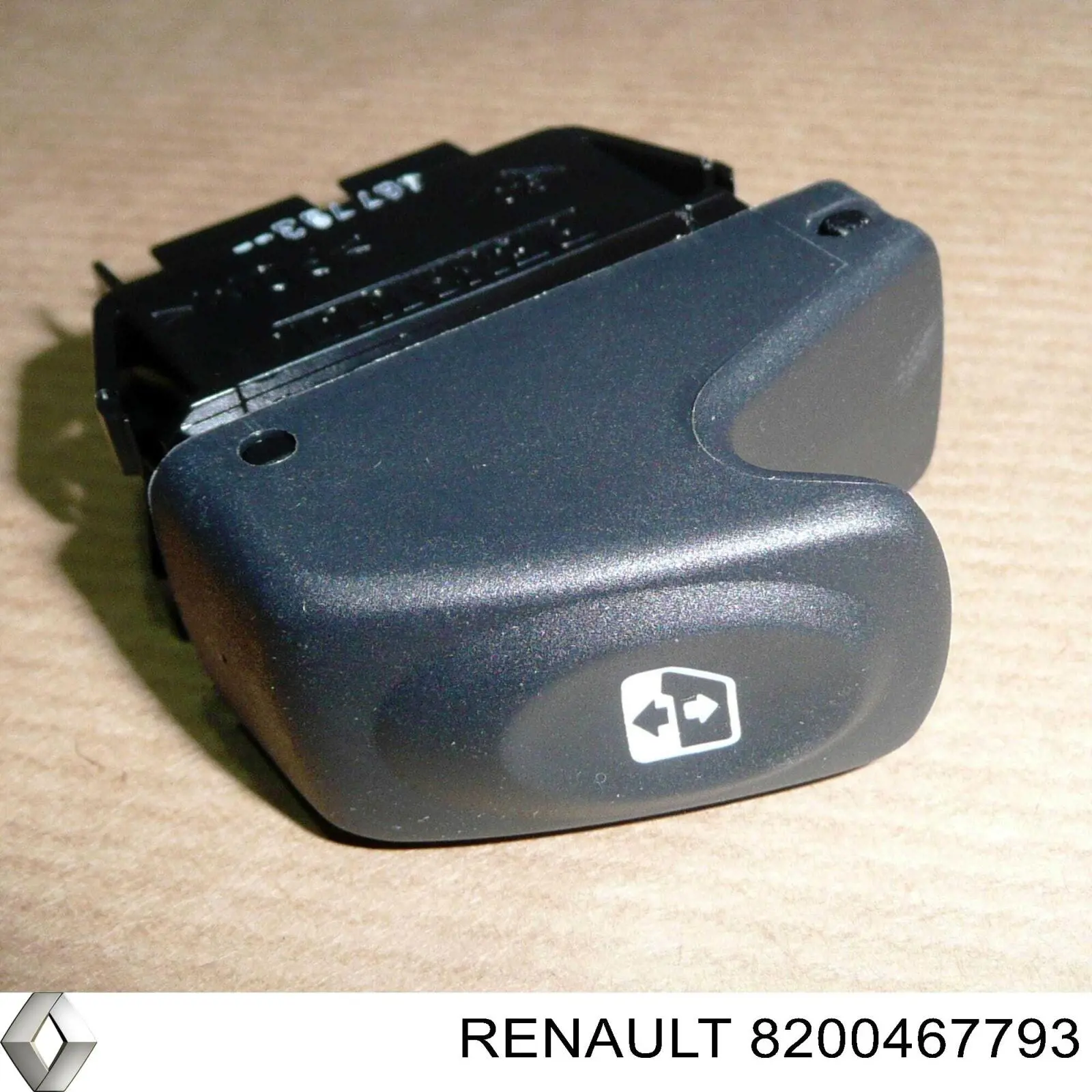 8200467793 Renault (RVI) botón de encendido, motor eléctrico, elevalunas, trasero