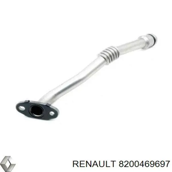 8200469697 Renault (RVI) tubo (manguera Para Drenar El Aceite De Una Turbina)