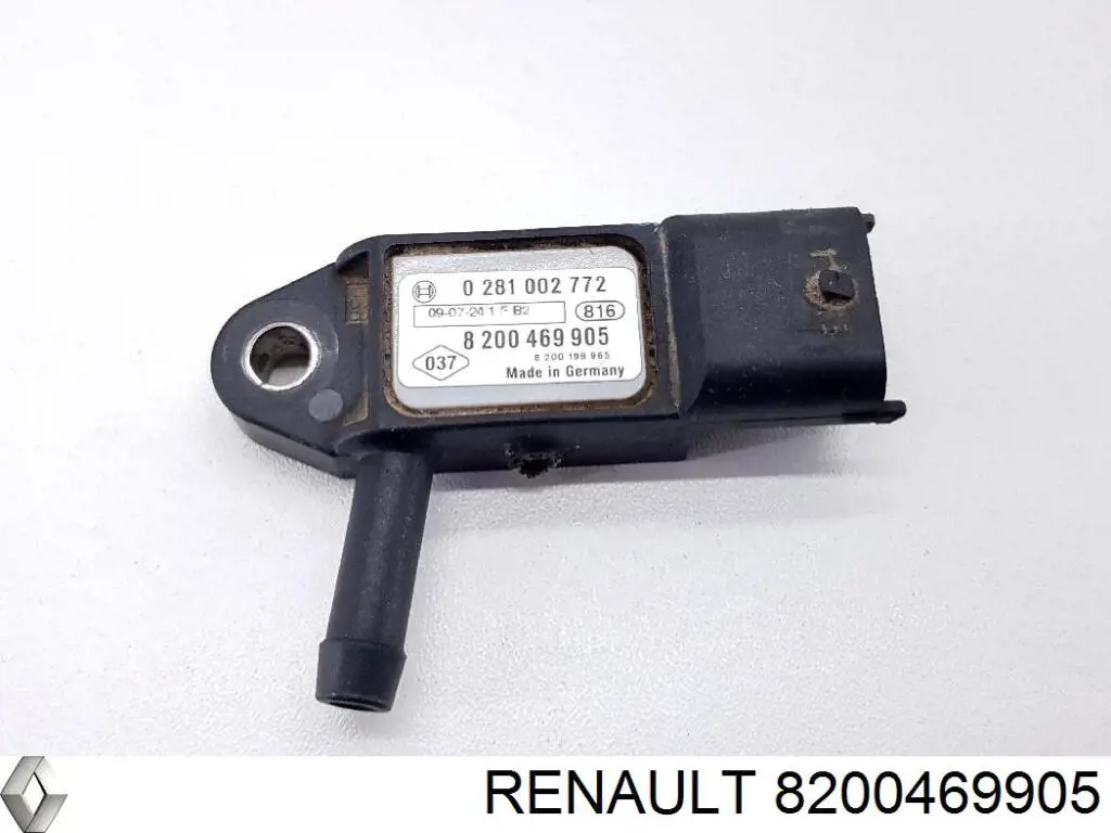 Comprar 8200469905 Renault (RVI) Sensor de presion gases de escape