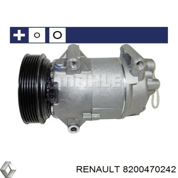 Comprar 8200470242 Renault (RVI) Compresor de aire acondicionado coche