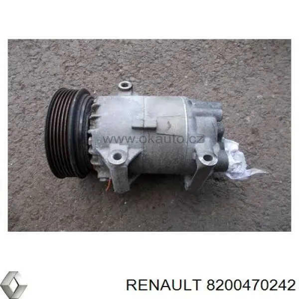 8200470242 Renault (RVI) compresor de aire acondicionado