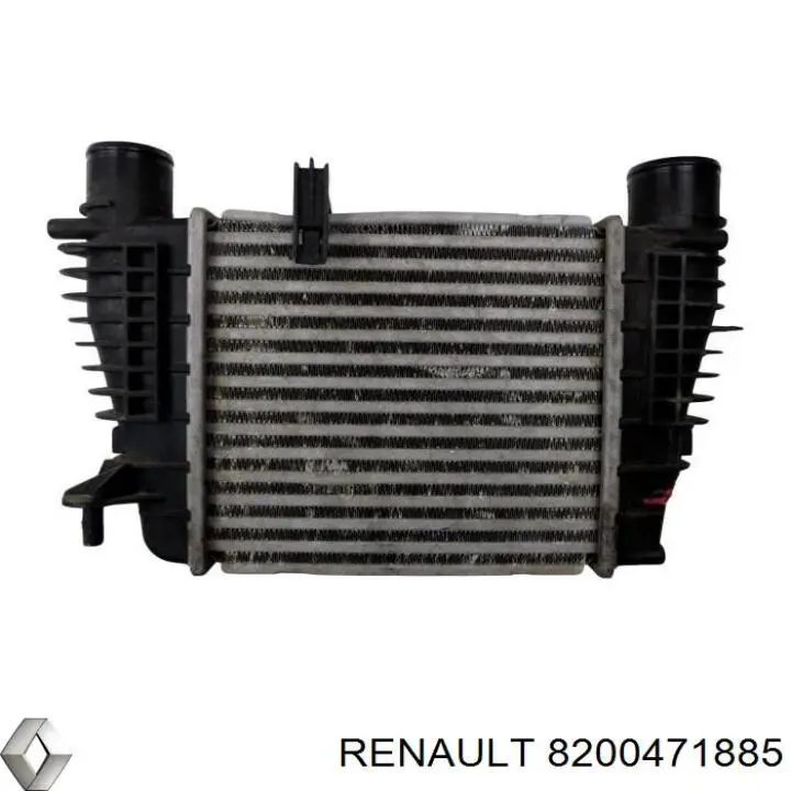 8200471885 Renault (RVI) radiador de aire de admisión