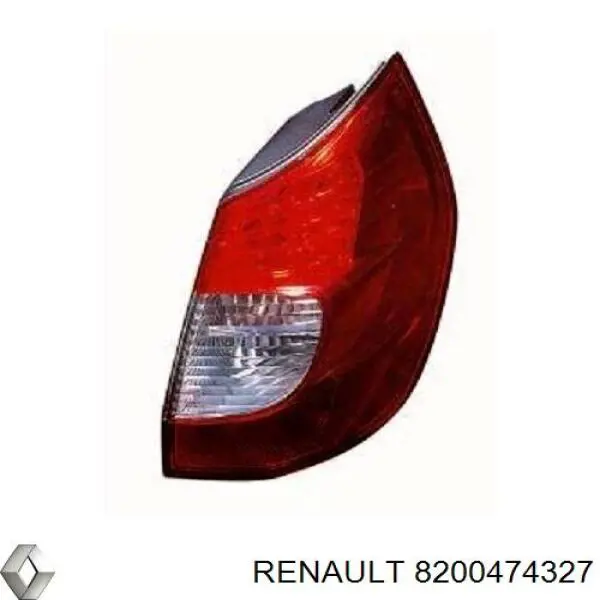 8200474327A Renault (RVI) piloto posterior derecho