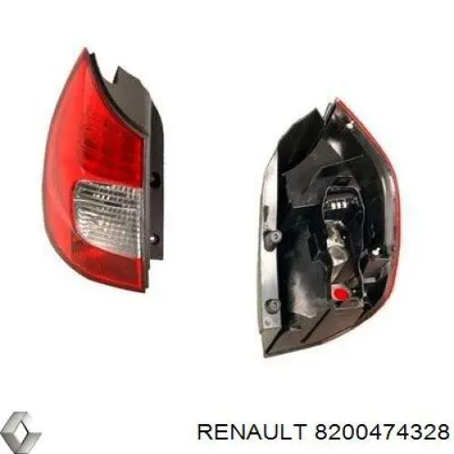 Piloto trasero izquierdo Renault (RVI) 8200474328 precio, desde 78,41 EUR