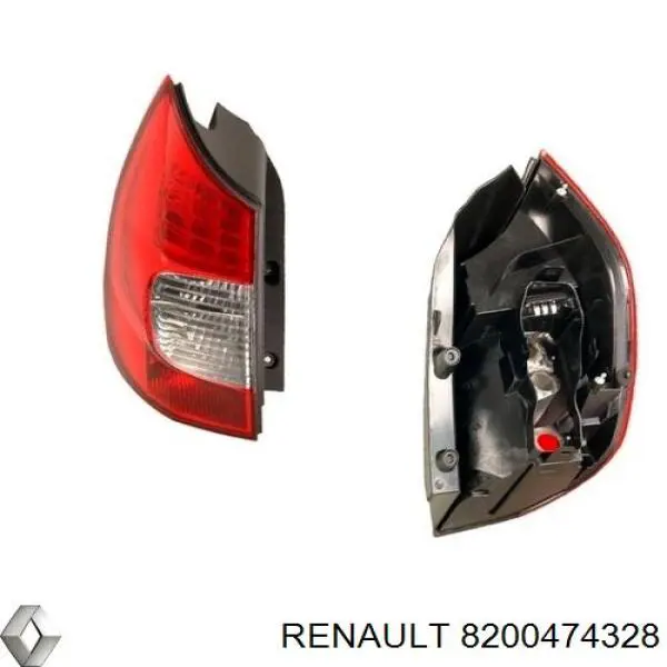 Comprar 8200474328 Renault (RVI) Piloto trasero izquierdo