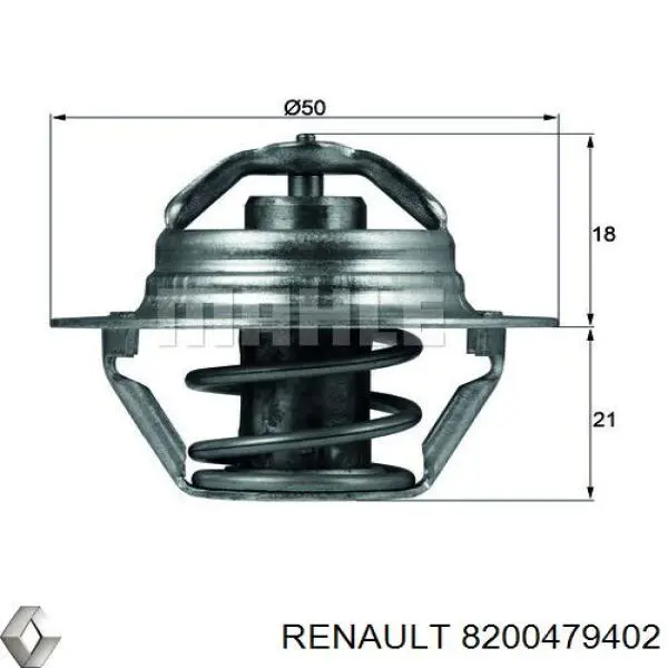8200479402 Renault (RVI) termostato