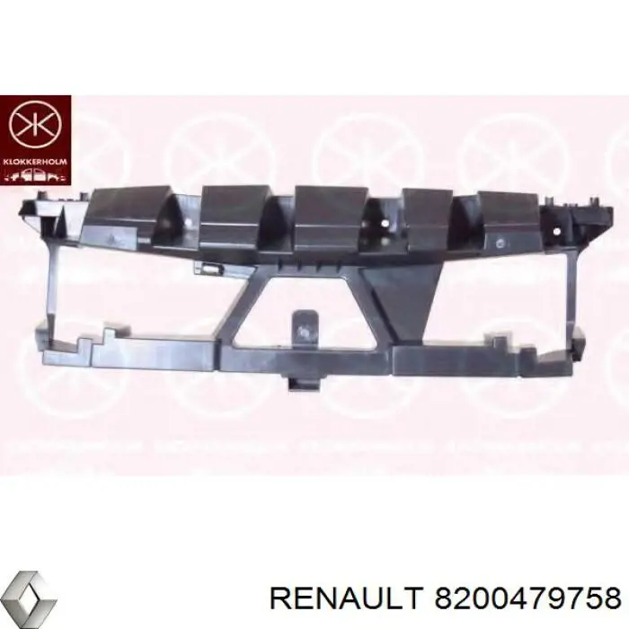 8200479758 Renault (RVI) soporte de radiador completo