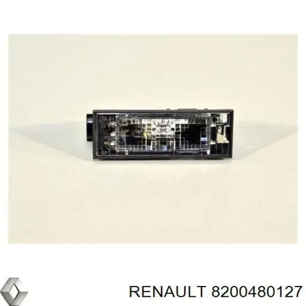 Luz matricula 8200480127 Renault (RVI)