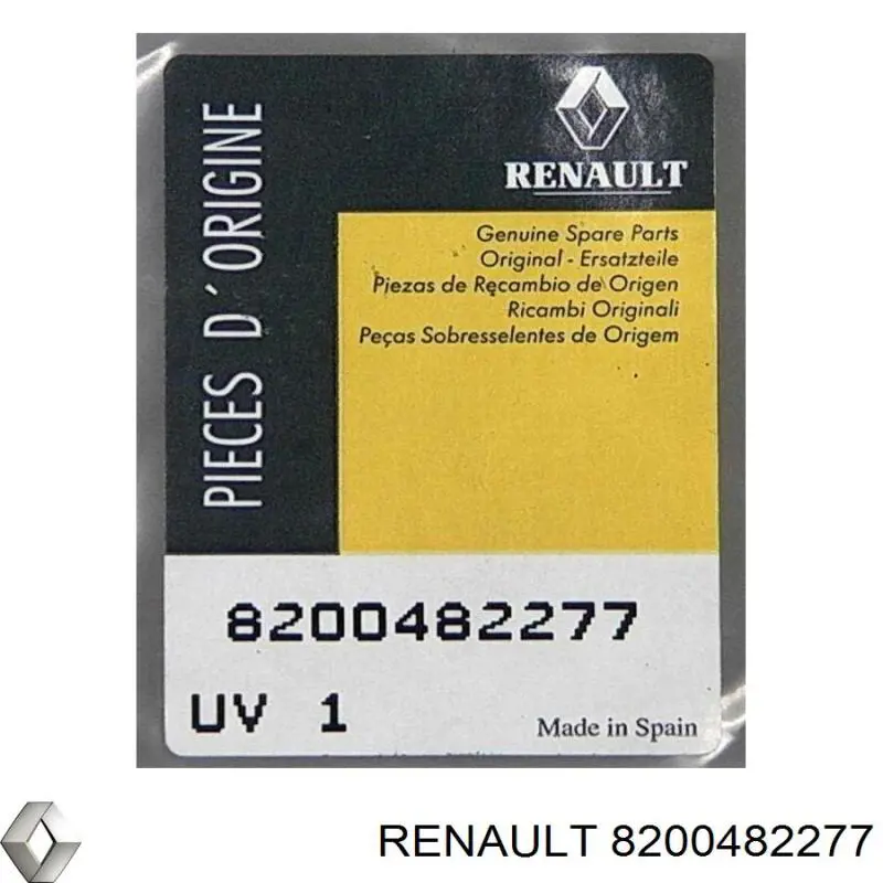 8200482277 Renault (RVI) visera parasol