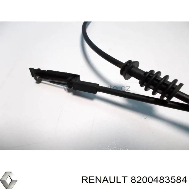 8200483584 Renault (RVI) cable de apertura de capó del motor