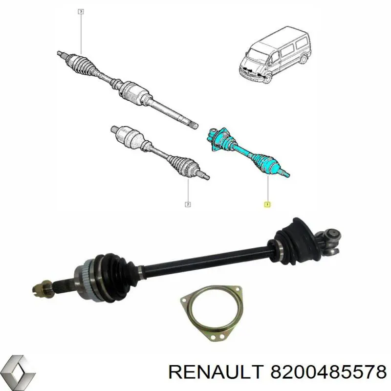 Comprar 8200485578 Renault (RVI) 