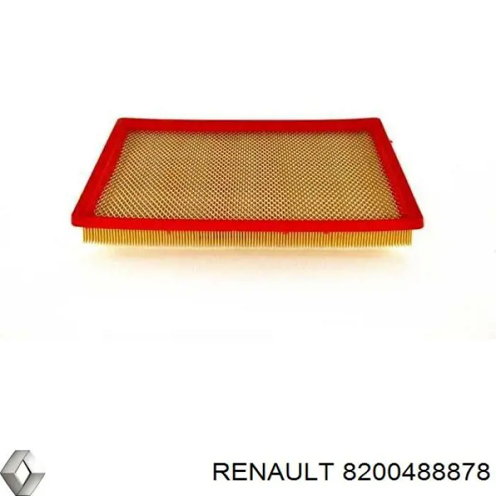 8200488878 Renault (RVI) filtro de aire