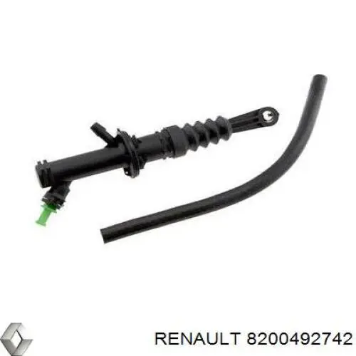 Cilindro maestro de embrague 8200492742 Renault (RVI)