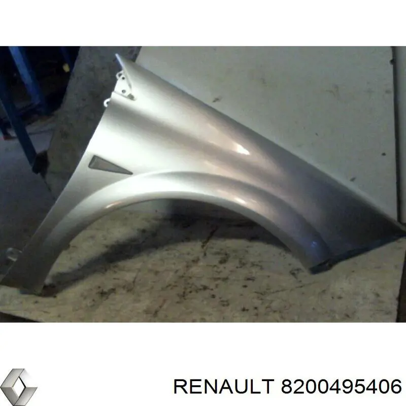 8200495406 Renault (RVI) guardabarros delantero derecho