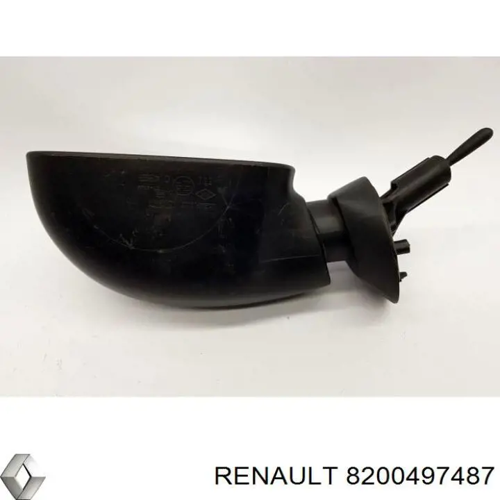8200497487 Renault (RVI) espejo retrovisor derecho