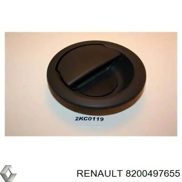 8200497655 Renault (RVI) manecilla de puerta corrediza interior