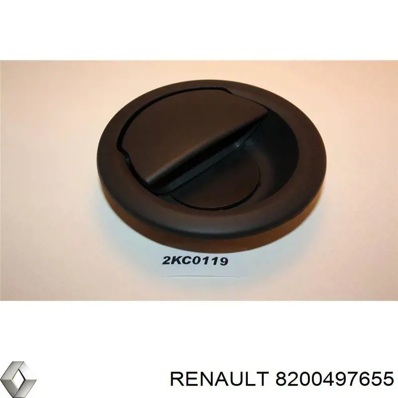 8200497655 Renault (RVI) Manija interior de puerta corrediza