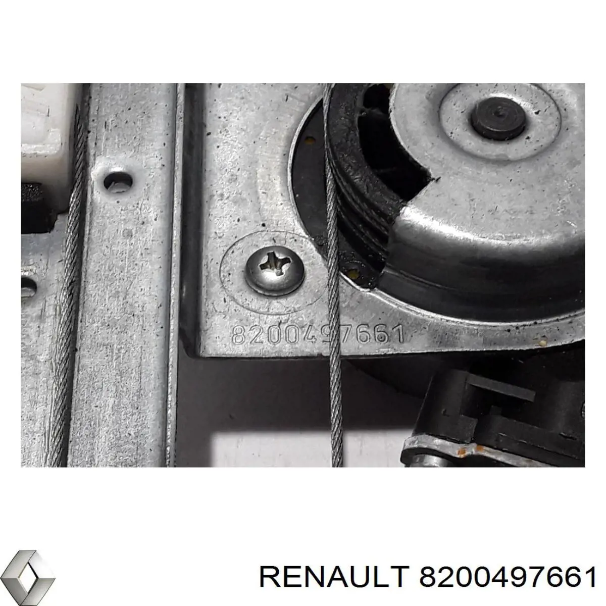 Comprar 8200497661 Renault (RVI) Mecanismo de elevalunas de la puerta trasera derecha