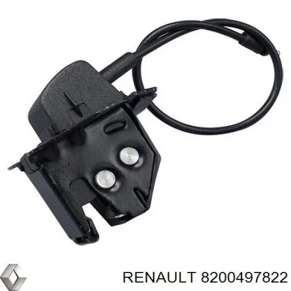 Cerradura de puerta de batientes, trasera derecha inferior Renault Kangoo 2 (FW0)