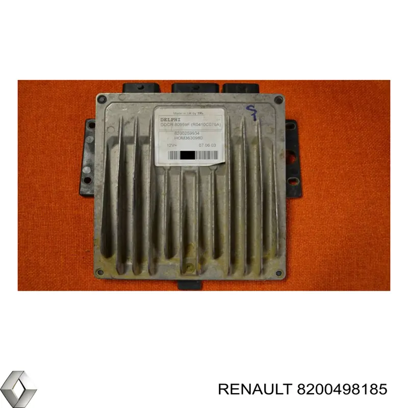 8200498185 Renault (RVI) Módulo de control de inyección de combustible (ECU)