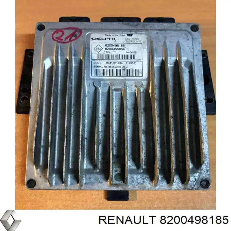 Módulo de control de inyección de combustible (ECU) Renault (RVI) 8200498185 precio, desde 95,29 EUR