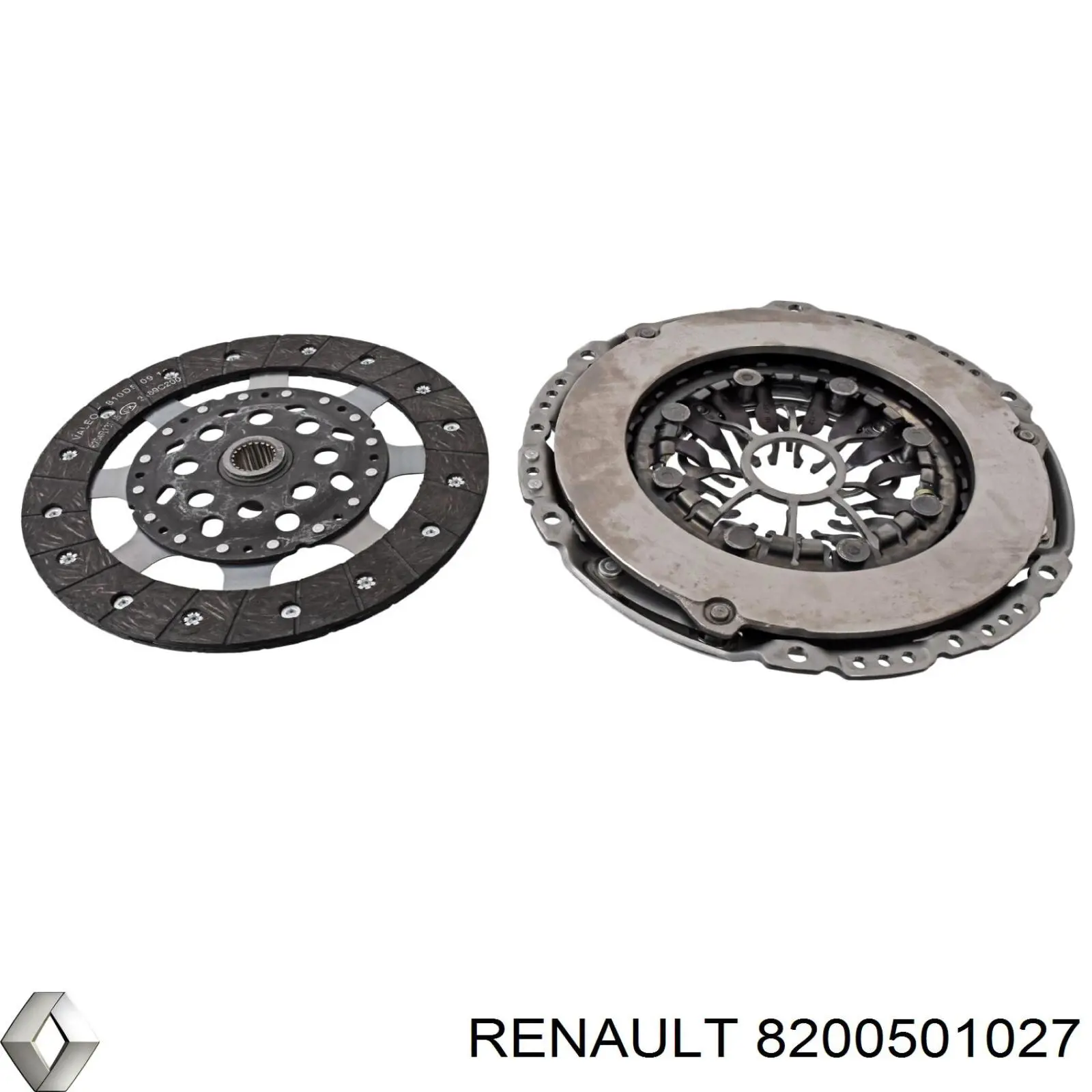 Embrague 8200501027 Renault (RVI)