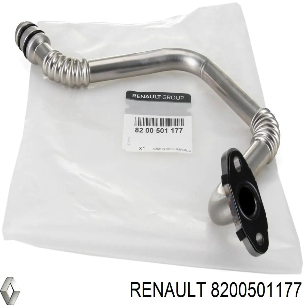 8200501177 Renault (RVI) tubo (manguera Para Drenar El Aceite De Una Turbina)