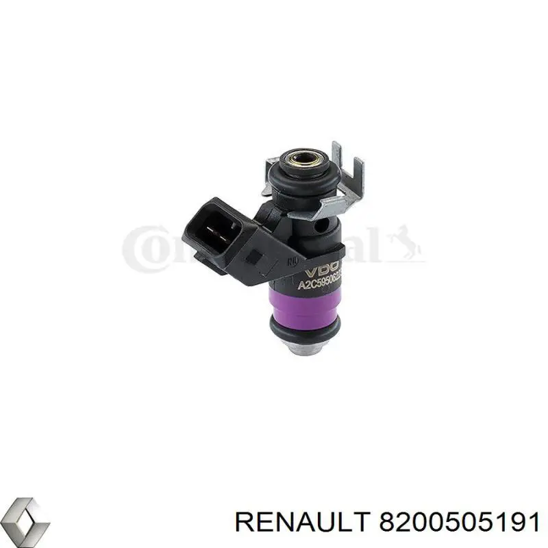 Comprar 8200505191 Renault (RVI) Inyector