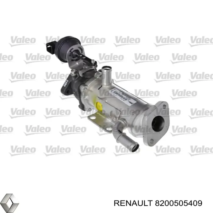Enfriador de recirculación de gases de escape EGR Renault (RVI) 8200505409