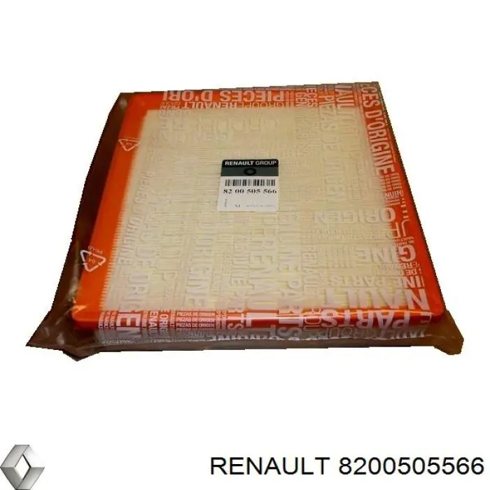 8200505566 Renault (RVI) filtro de aire