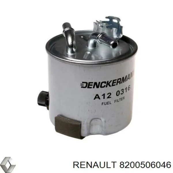 Filtro combustible Renault (RVI) 8200506046 precio, desde 27,70 EUR