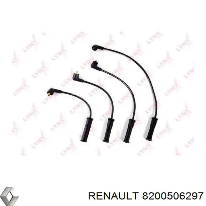 8200506297 Renault (RVI) cables de bujías