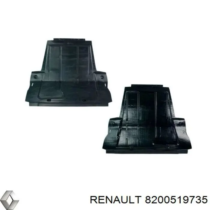 8200519735 Renault (RVI) protección motor / empotramiento