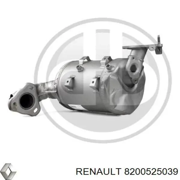 8200525039 Renault (RVI) filtro hollín/partículas, sistema escape