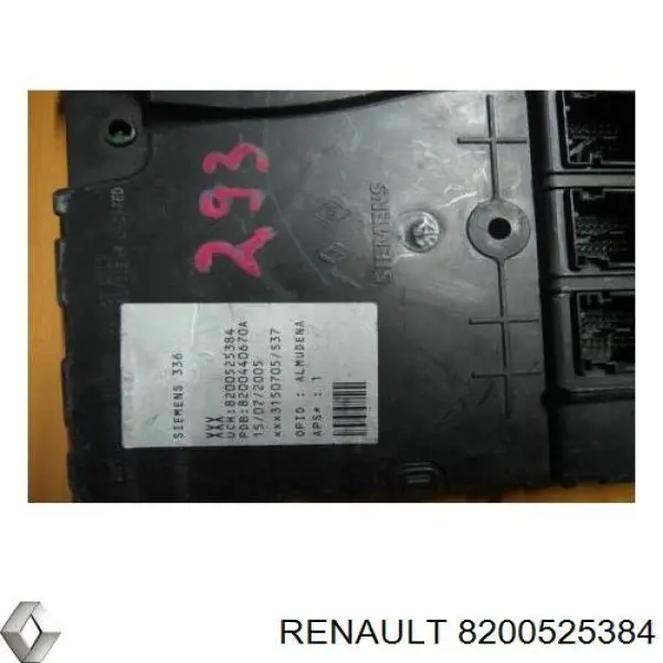 Comprar 8200525384 Renault (RVI) Módulo de confort