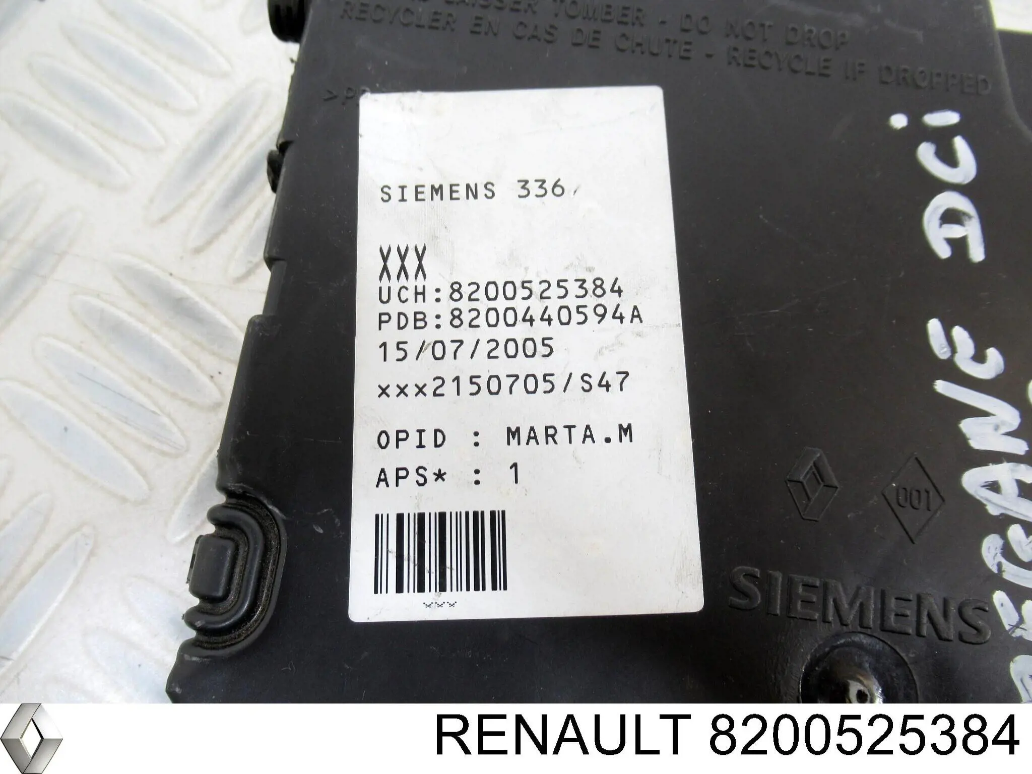 Módulo de confort 8200525384 Renault (RVI)