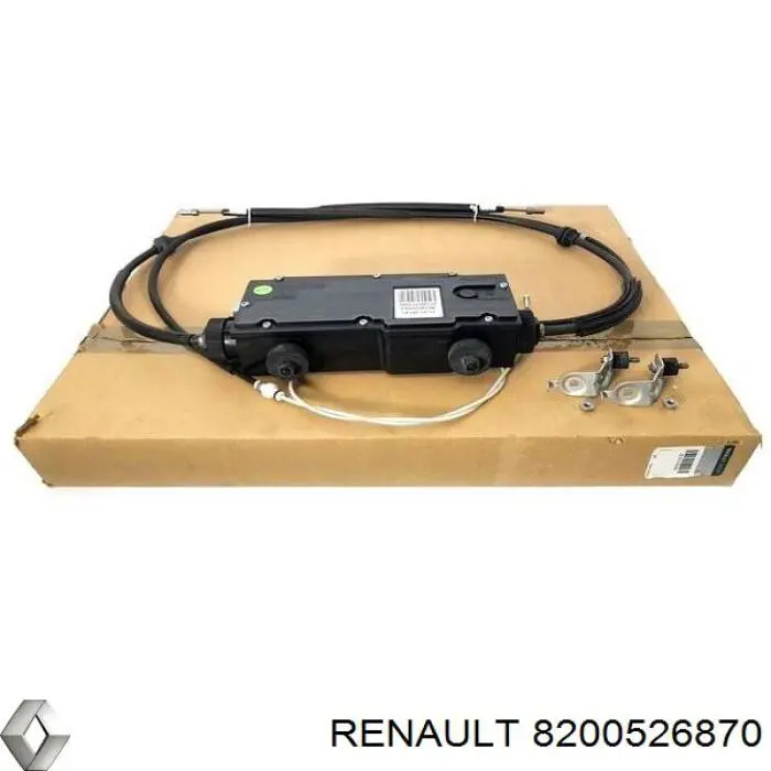 Cable de freno de mano trasero derecho/izquierdo 8200526870 Renault (RVI)