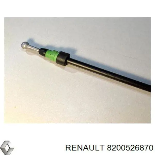 8200526870 Renault (RVI) cable de freno de mano trasero derecho/izquierdo