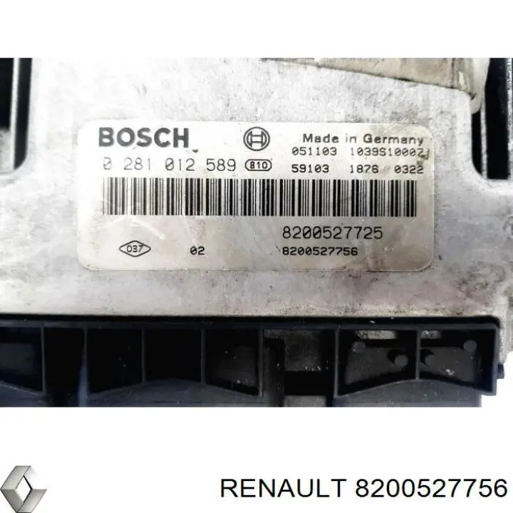 0281012589 Renault (RVI) 