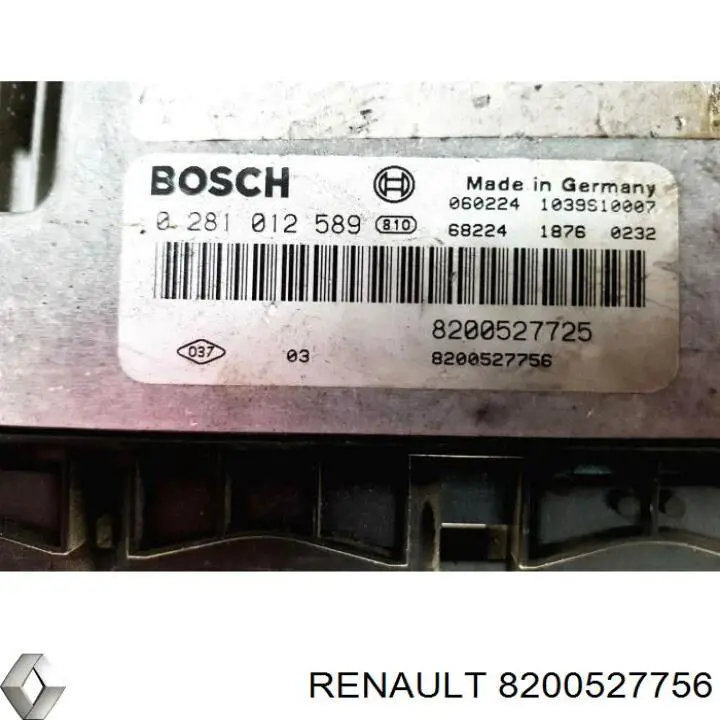 Comprar 0281012589 Renault (RVI) 