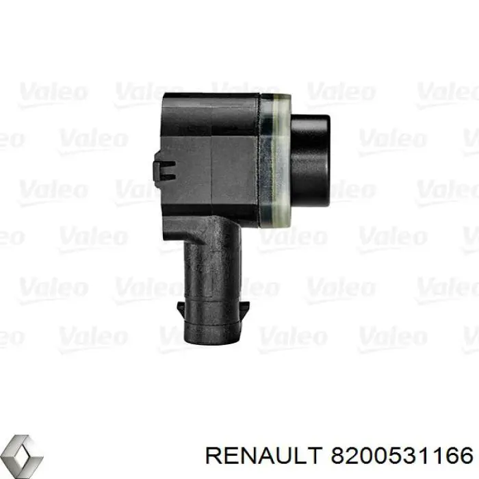 8200531166 Renault (RVI) sensor alarma de estacionamiento (packtronic Frontal Lateral)