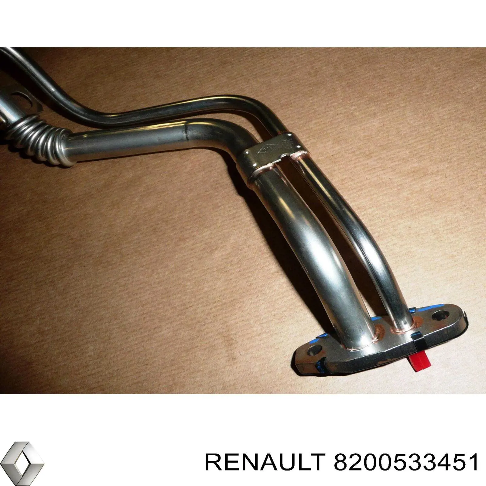 Tubo de suministro de aceite a la turbina Renault (RVI) 8200533451